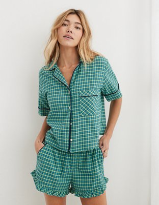 Aerie Flannel Pajama Shirt