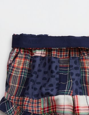 Aerie Flannel Ruffle Boxer