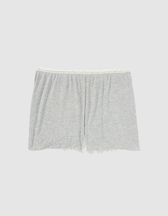 Aerie Real Soft® Lace Trim Boxer