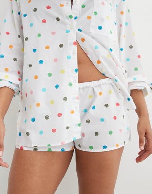 Aerie Smiley® Poplin Boxer - Pajamas
