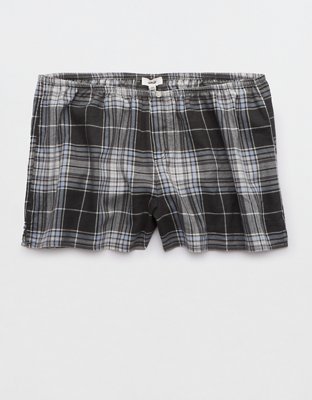 Aerie Flannel Ruffle Boxer