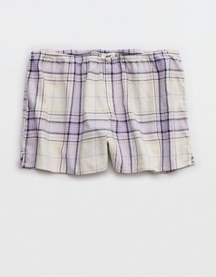 Aerie Flannel Cargo Skater Pajama Pant