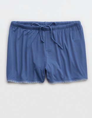 Aerie Real Soft Blanket Stitch Boxer