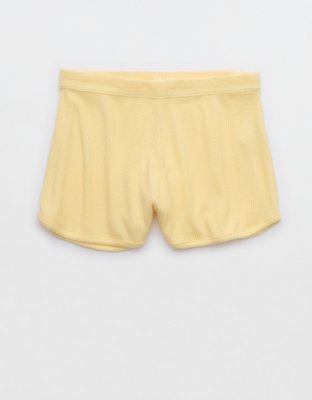 Aerie Off-Duty Bóxer Calientito Tejido en Punto Elástico