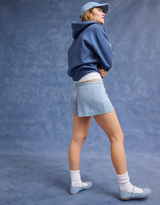 Женские джинсы Aerie AE x Aerie Match Made In Denim Real Soft® Boxer — фото 2