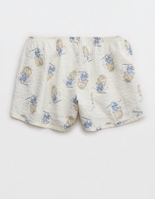 Трусы-боксеры Peanuts Off Seersucker — Aerie — фото 4