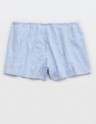 Aerie Off-Duty Bóxer de Algodón Bordado