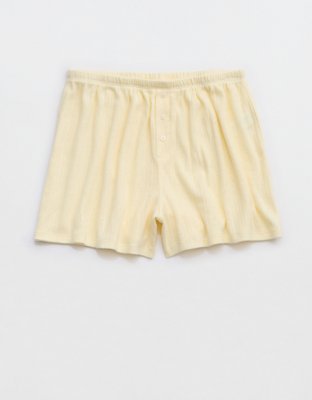 Aerie Off Duty Bóxer de Tejido Calado