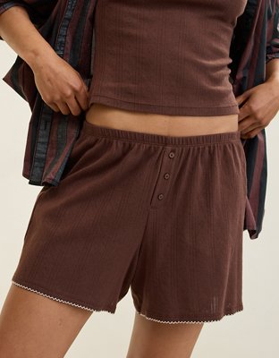 Aerie Off-Duty Pointelle Boxer
