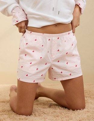 Aerie Off-Duty Seersucker Boxer