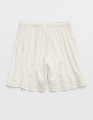 Трусы-боксеры Off-Duty Gauze — Aerie, цвет: Мягкий муслиновый — фото 5