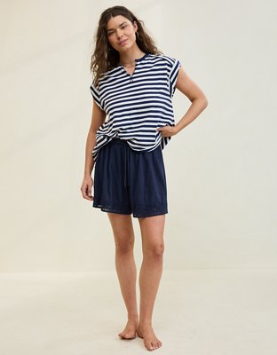 Aerie Off-Duty Gauze Boxer