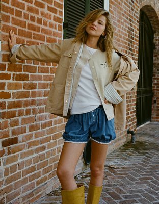 Aerie Chambray Bloomer