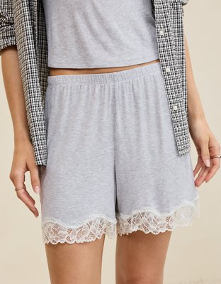 Aerie Real Soft® Rib Lace Boxer