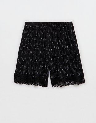 Aerie Real Soft® Rib Lace Boxer