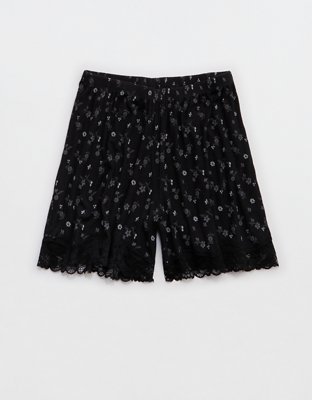 Aerie Real Soft® Rib Lace Boxer