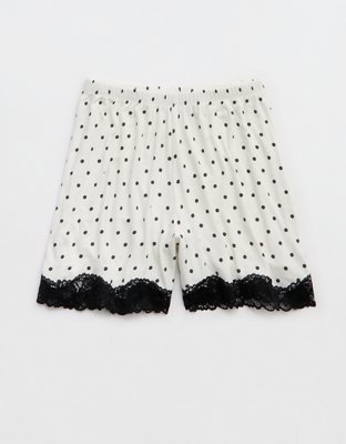 Aerie Real Soft® Rib Lace Boxer