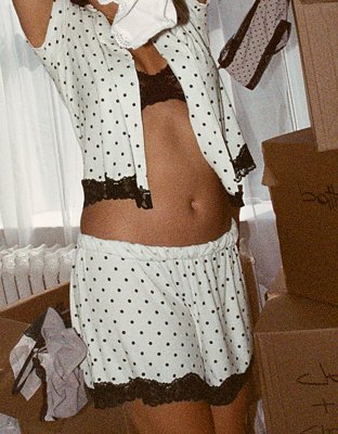 Aerie Real Soft® Rib Lace Boxer