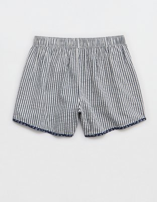 Aerie Seersucker Boy Boxer