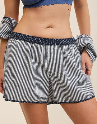 Aerie Seersucker Boy Boxer