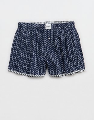 Aerie Seersucker Boy Boxer