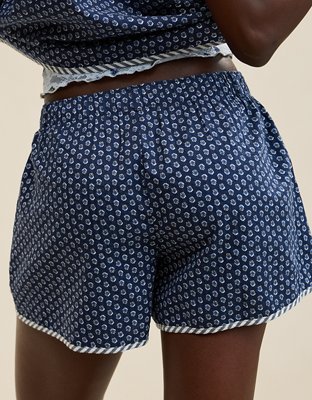Aerie Seersucker Pajama Boy Boxer