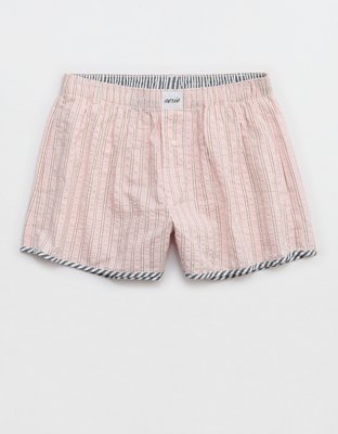 Aerie Seersucker Boy Boxer