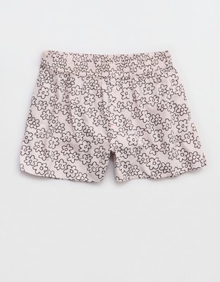 Aerie Flannel Girl Boxer