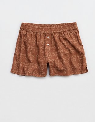 Aerie Flannel Girl Boxer
