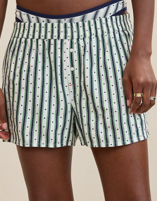 Aerie Flannel Girl Boxer