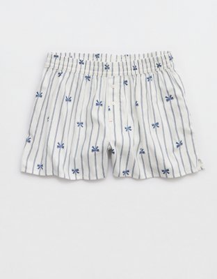 Aerie Flannel Girl Boxer