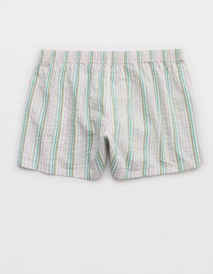 Aerie Around Town Seersucker Boxer