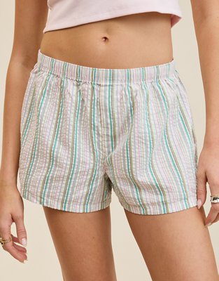 Aerie Around Town Seersucker Boxer