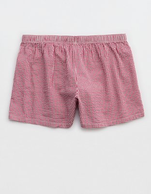 Aerie Around Town Seersucker Boxer