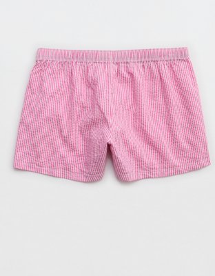 Aerie Around Town Seersucker Boxer