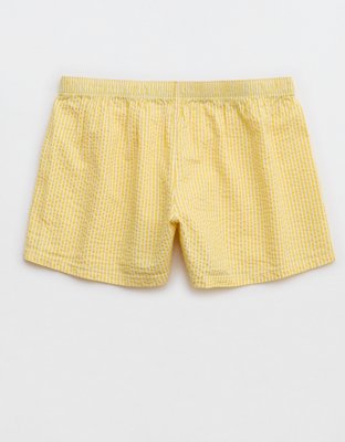 Aerie Around Town Seersucker Boxer