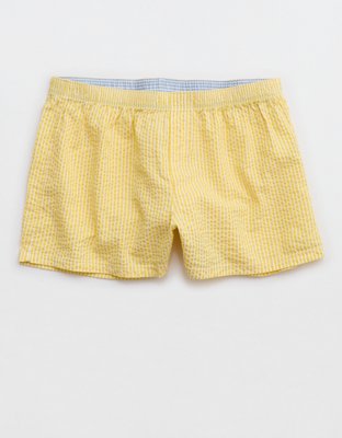 Aerie Around Town Seersucker Boxer
