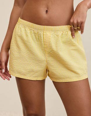 Aerie Around Town Seersucker Boxer