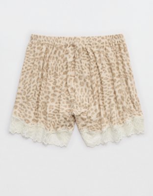 OVERSLEPT by Aerie Real Soft Ribbed Pajama Short