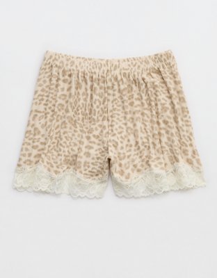 OVERSLEPT by Aerie Real Soft Ribbed Pajama Short
