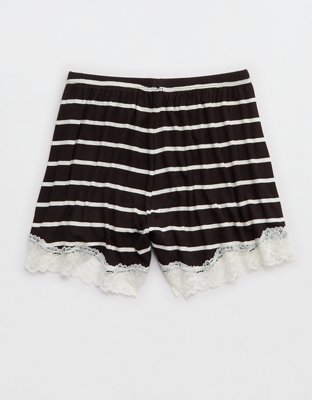 OVERSLEPT by Aerie Real Soft Ribbed Pajama Short
