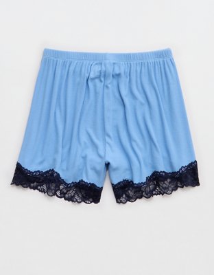 OVERSLEPT by Aerie Real Soft Ribbed Pajama Short