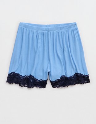 OVERSLEPT by Aerie Real Soft Ribbed Pajama Short