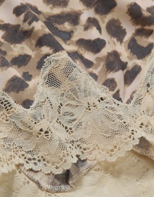 Aerie Night Out Satin Lace Boxer