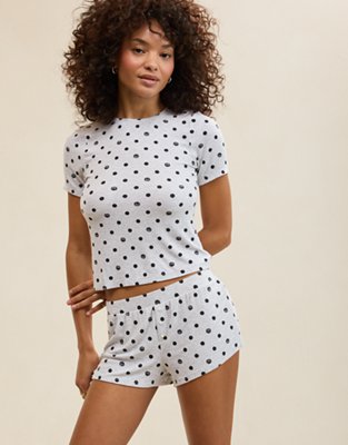 Трусы-боксеры Real Soft®, в рубчик — Aerie, цвет: Светлый меланжевый серый — фото 5