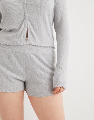 aerie plush ribbed cuff jogger