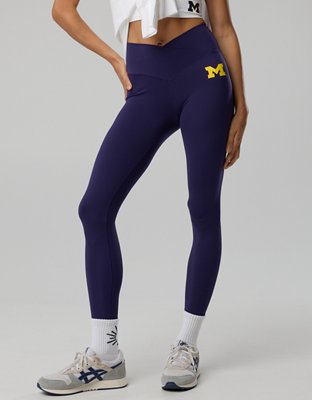 Michigan Wolverines OFFLINE By Aerie Crossover Legging