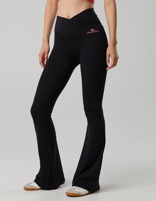 Georgia Bulldogs OFFLINE By Aerie Crossover Flare Legging