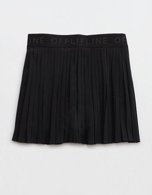 OFFLINE By Aerie Goals Logo Pleated Skort