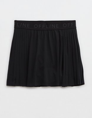 OFFLINE By Aerie Goals Logo Pleated Skort